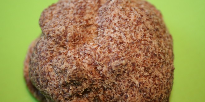 Kokosbrötchen gebacken