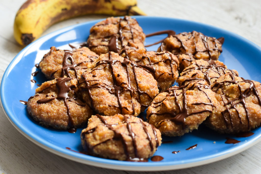 Low Carb Banana-Chocolate-Cookies
