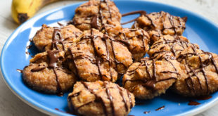 Low Carb Banana-Chocolate-Cookies