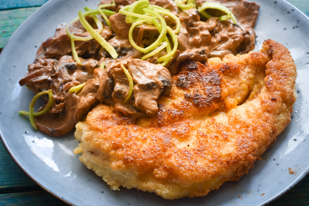 Low Carb Jägerschnitzel