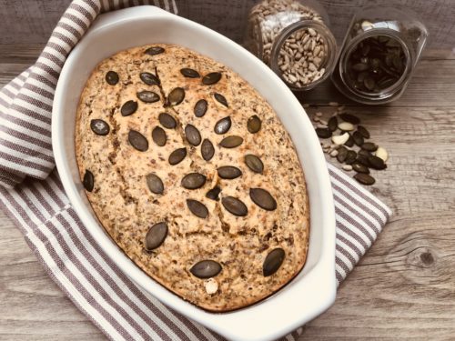 Eiweißbrot Rezept – Super leckeres &amp; einfaches Low Carb Brot