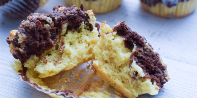 Low Carb Marmorkuchen Muffins