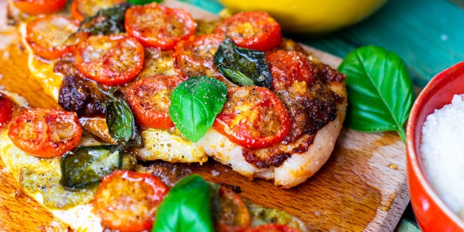 Low Carb Chicken Margherita