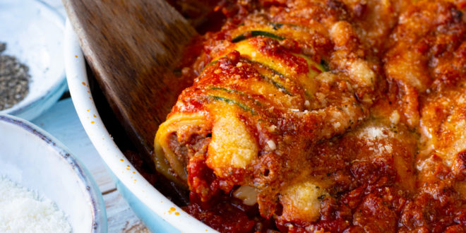 Low Carb Zucchini Hackfleisch Cannelloni