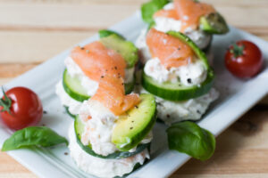 Lachs Avocado Schnittchen 4