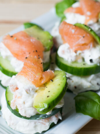 Lachs Avocado Schnittchen 4