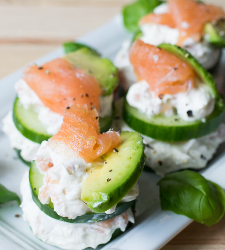 Lachs Avocado Schnittchen 4