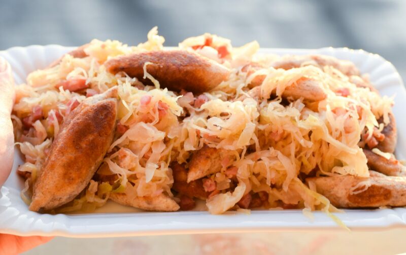 Low Carb Schupfnudeln angerichtet